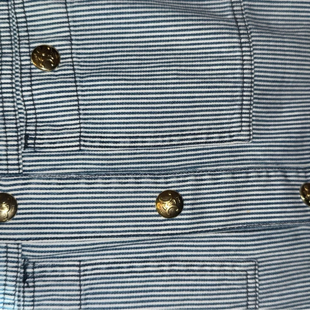 Celine Navy and White Striped Top - Picture 3 of 5